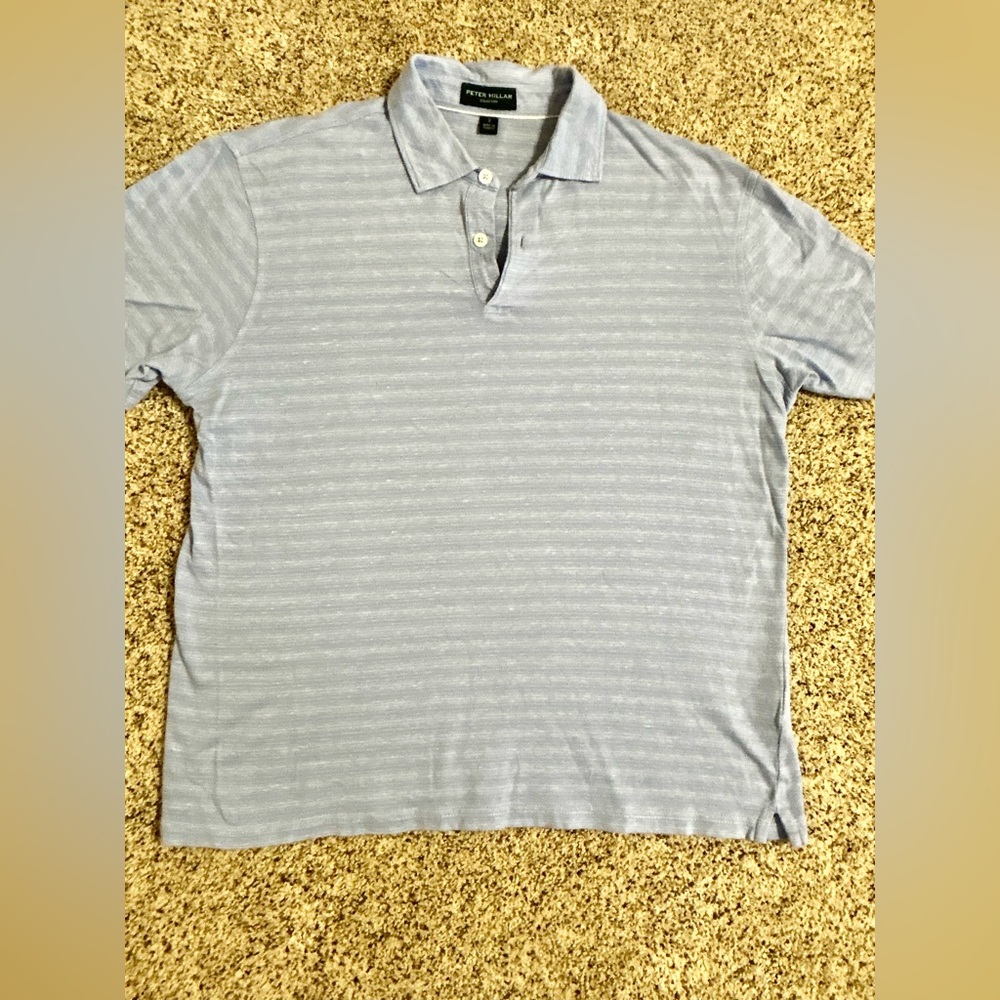 Peter Millar Collection Men’s Size Small Cotton Blend Short Sleeve Polo Shirt